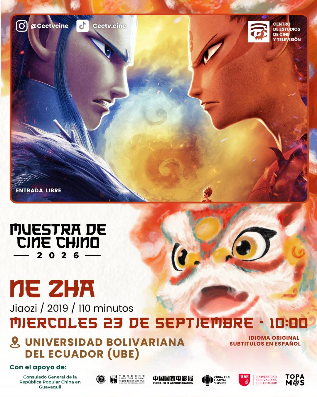 Ne Zha: El gran secreto | Muestra de Cine Chino 2026