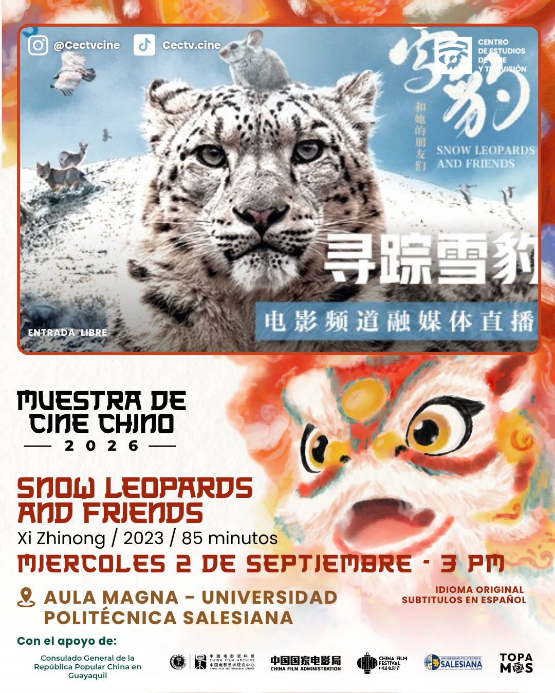 Snow Leopards and Friends | Muestra de Cine Chino 2026