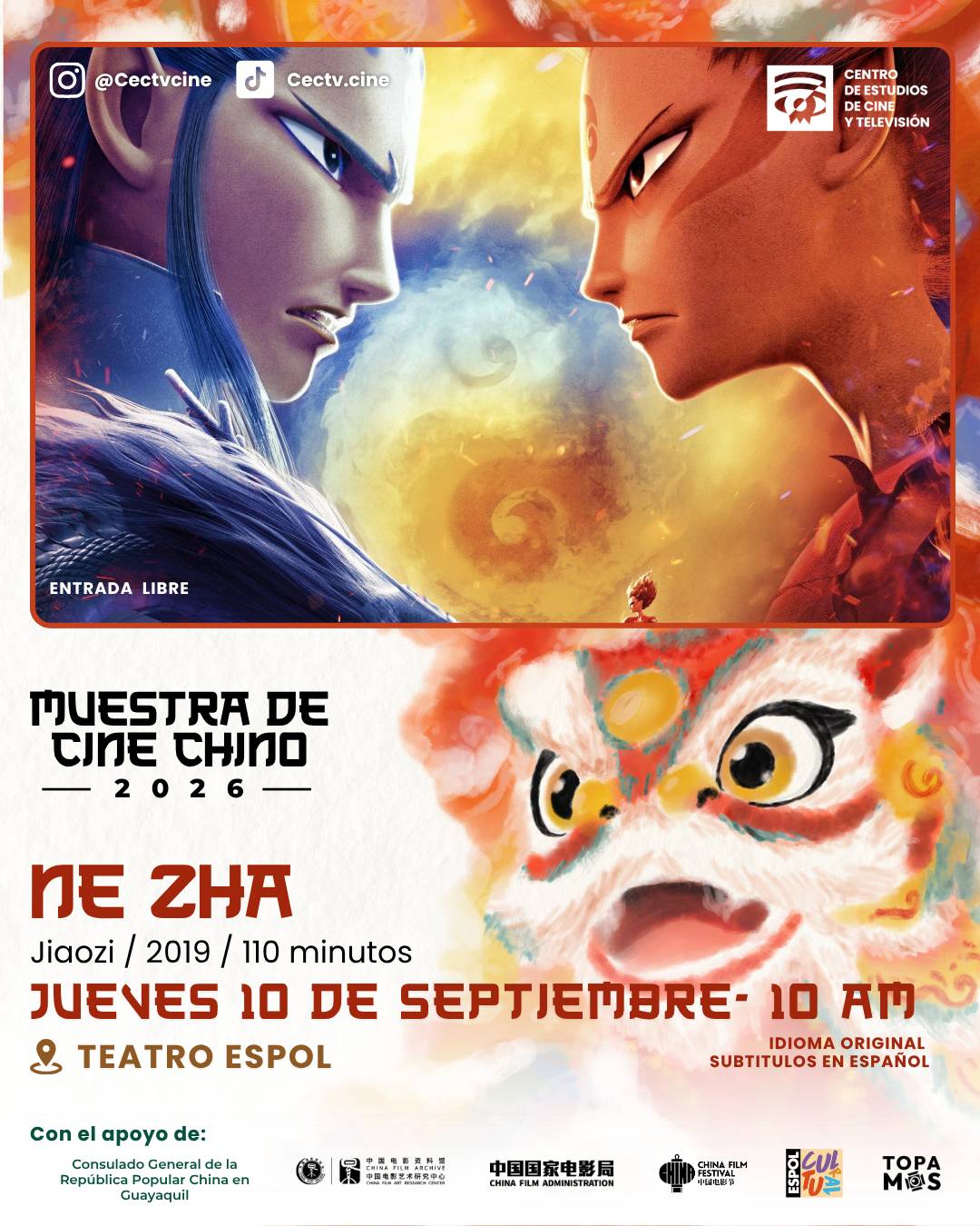 Ne Zha | Muestra de Cine Chino 2026