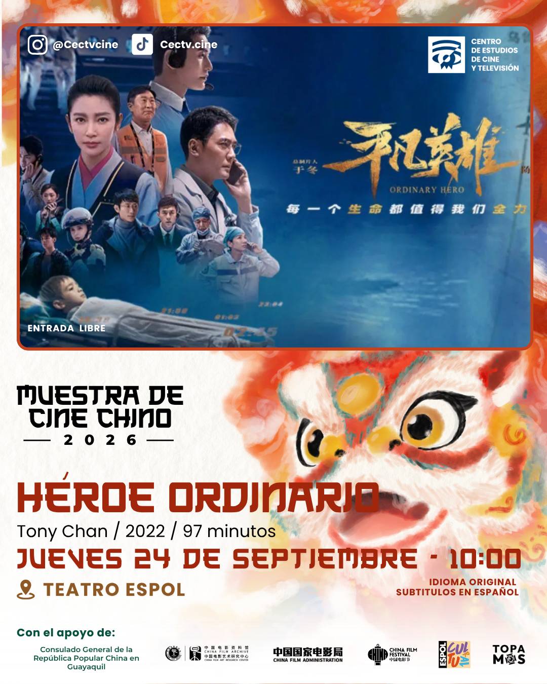 Héroe Ordinario| Muestra de Cine Chino 2026